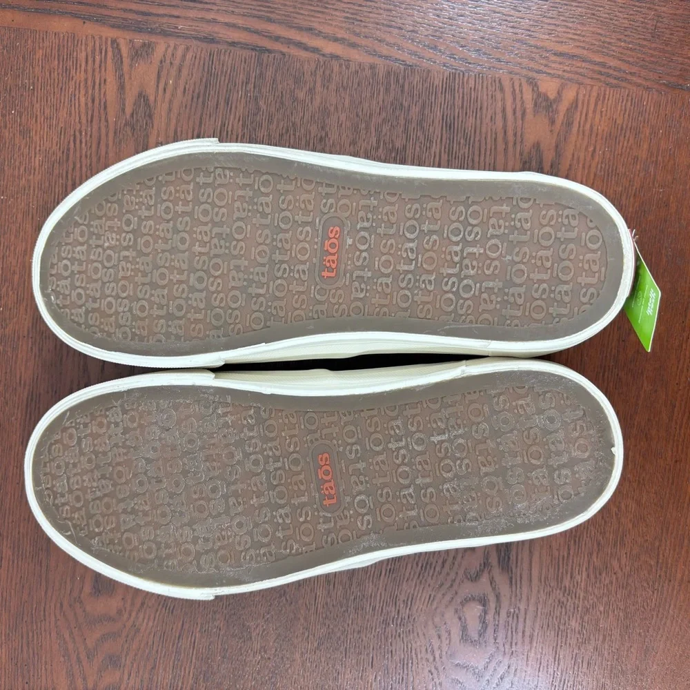 New Womens Taos Rubber Soul Plaid Canvas Casual Slip On Sneakers Shoes Size 8 - Picture 9 of 9